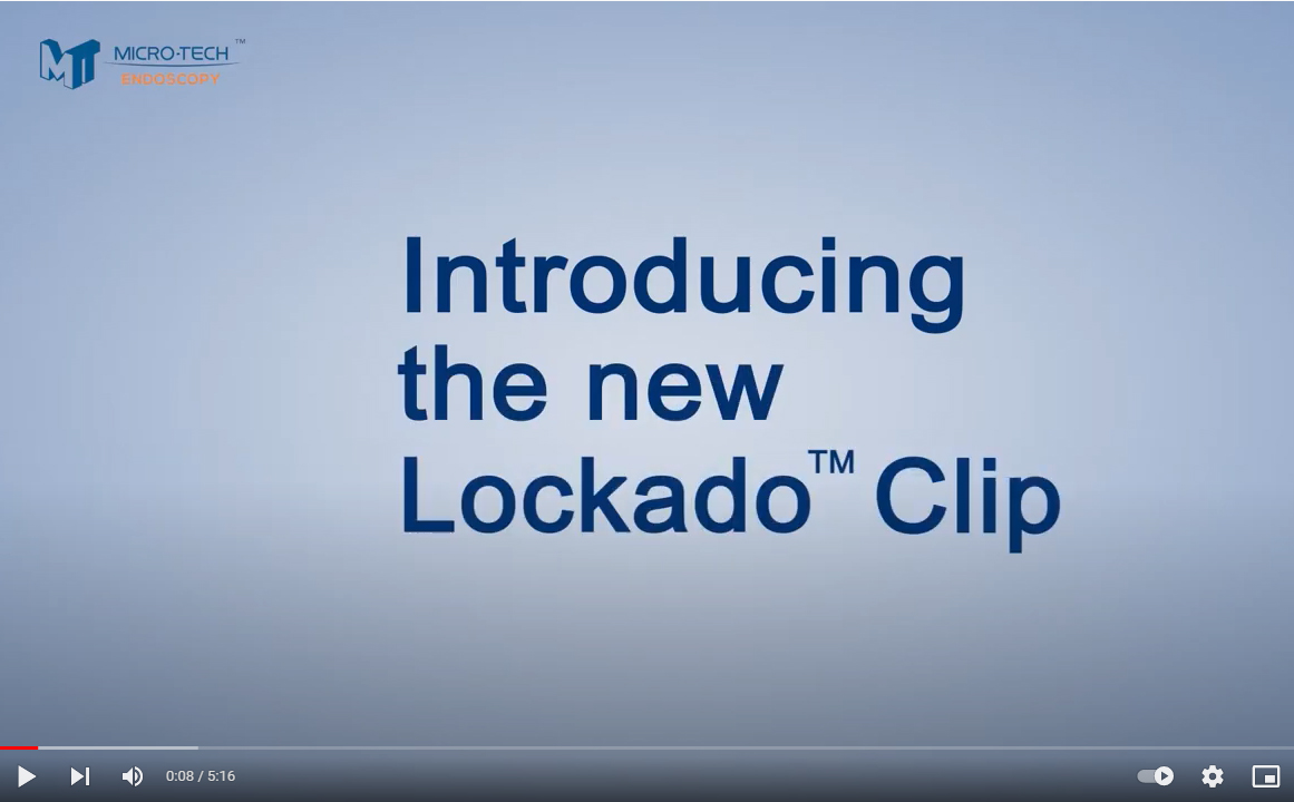 Introducing the new LOCKADO Clip from Micro-Tech Endoscopy